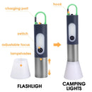 Lanterna IPX-7 Super Potente –2000 Lúmens  e Foco Telescópico