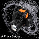 Holofote De Cabeça LED Super Brilhante Recarregável USB Com Sensor De presença À Prova D'água