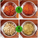 Triturador e Moedor Profissional Elétrico de Alimentos 300W