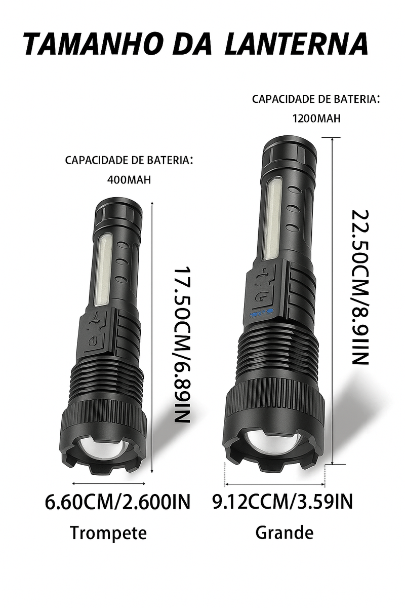 🔥 Queima de Estoque: Lanterna Tática Militar Laser Pro Titanium® – A Mais Potente do Mundo [40% OFF]