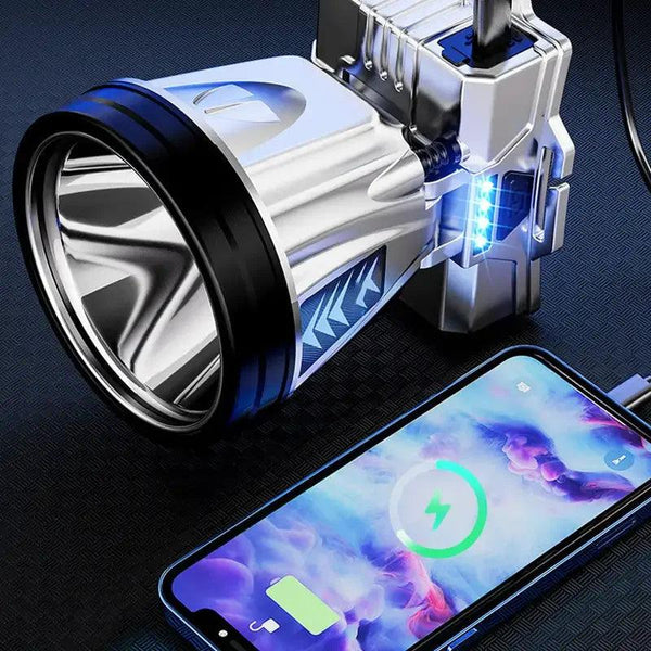 - Lanterna de Cabeça Profissional 1071 – LED Ultra Brilhante, USB, Confortável e Resistente à Água