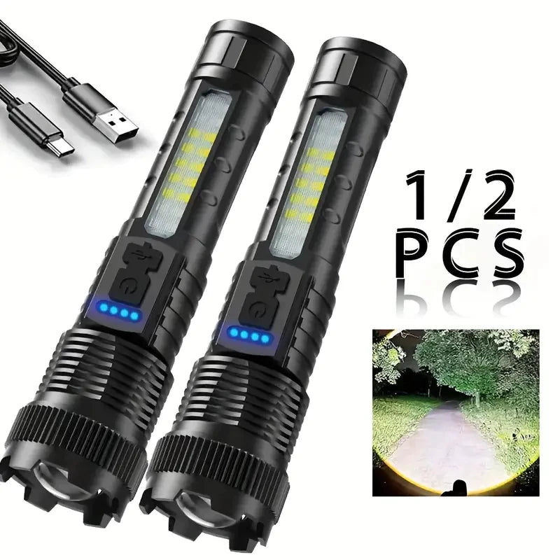 🔥 Queima de Estoque: Lanterna Tática Militar Laser Pro Titanium® – A Mais Potente do Mundo [40% OFF]