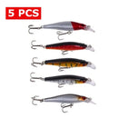 Kit Iscas Artificiais Tucunaré Explosivo 1/2 Meia Água de 8 cm e 6g Pesca Tucunaré Robalo Dourado Traíra Black Bass
