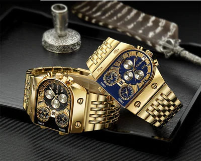Relógio Masculino De Luxo Blackgold™